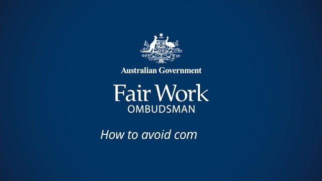 Fair Work Ombudsman - Animations On Vimeo