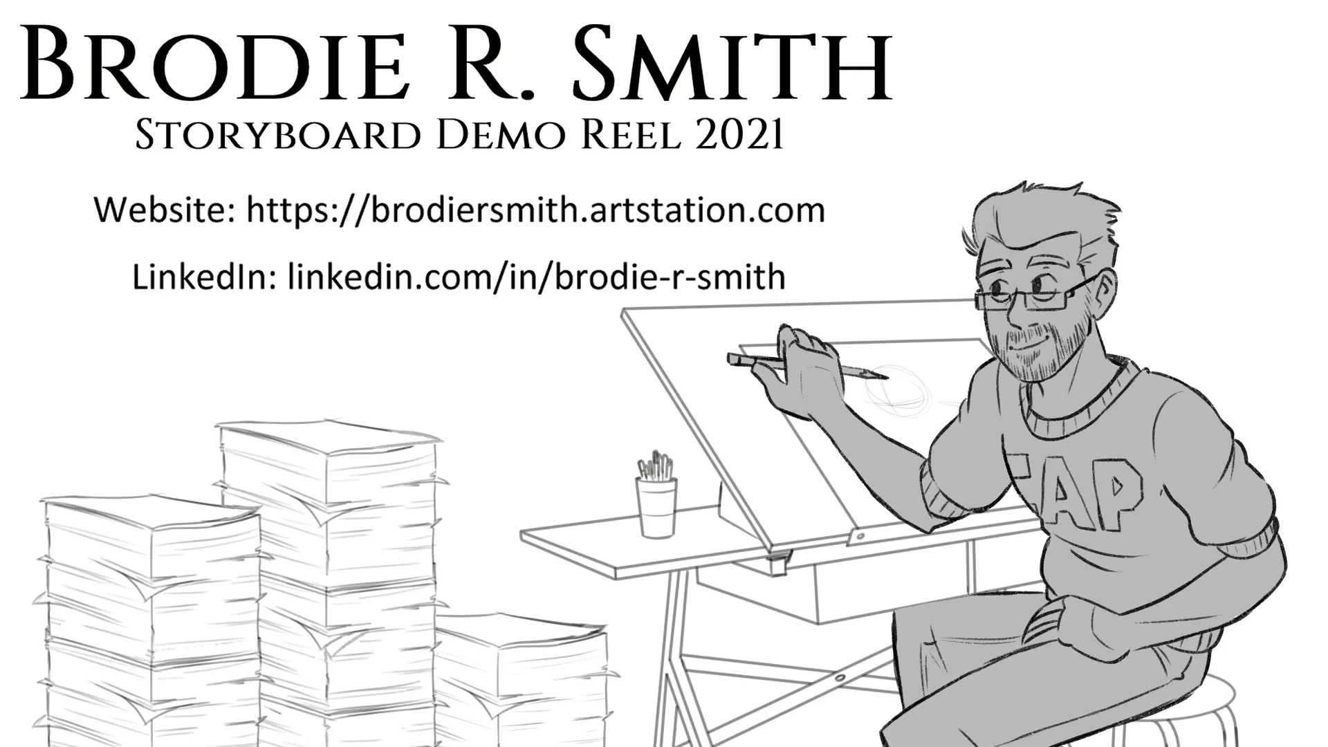 Brodie Smith Storyboard Demo Reel 2021