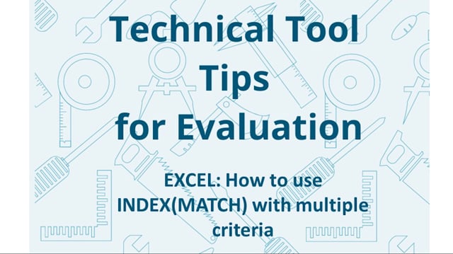 Excel Tips for Data Wrangling: Multiple Criteria Lookups in Excel | ARTD