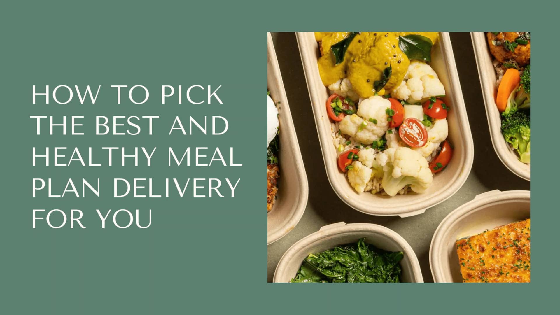 How to Pick the Best and Healthy Meal Plan Delivery for You on Vimeo