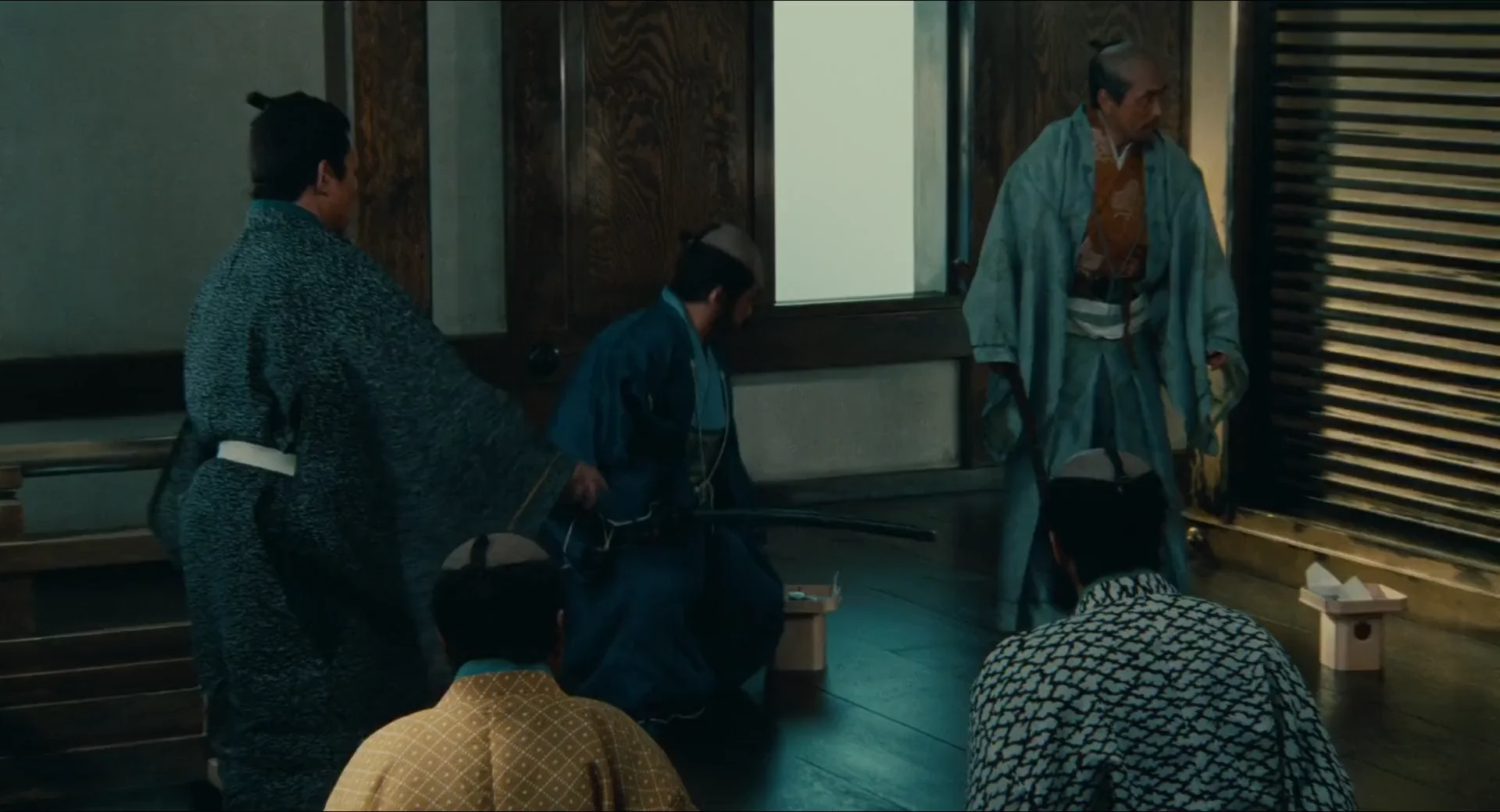 Ran (乱, Kurosawa 1985): Lady Kaede confronts Lord Jiro