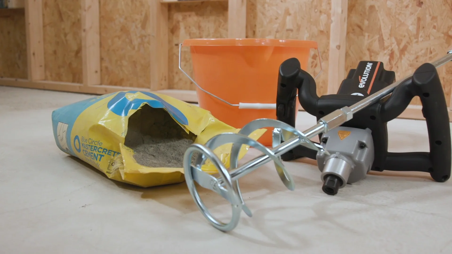 Evolution Twister - Variable Speed Drywall Mortar Mixer Stirring