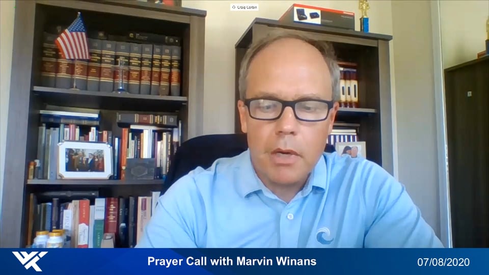Prayer Call, July 8, 2020 - With Marvin Winans