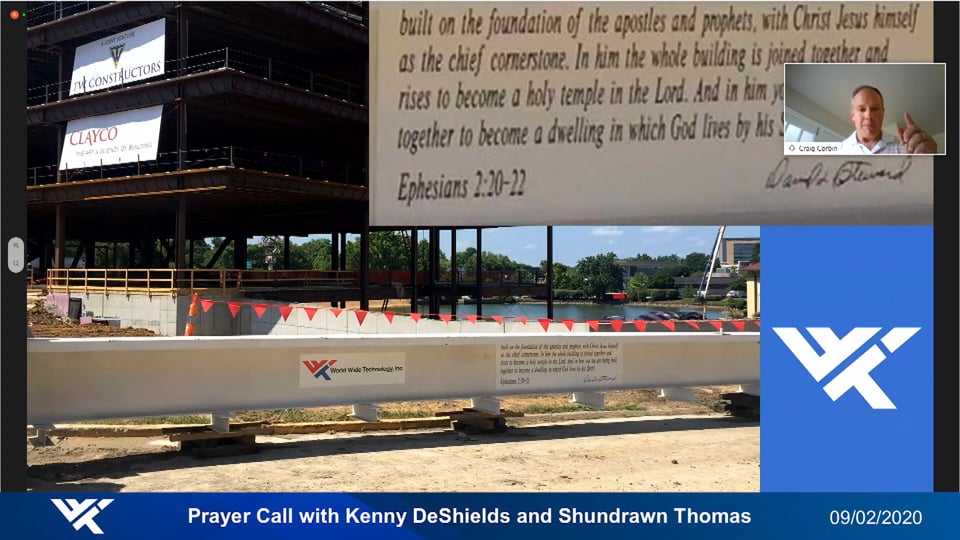 Prayer Call, September 2, 2020 - With Kenny DeShields & Shundrawn Thomas