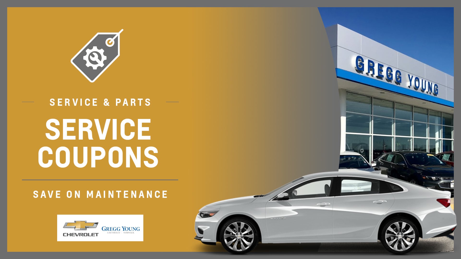 Gregg Young Chevrolet of Norwalk Service Coupons Video on Vimeo