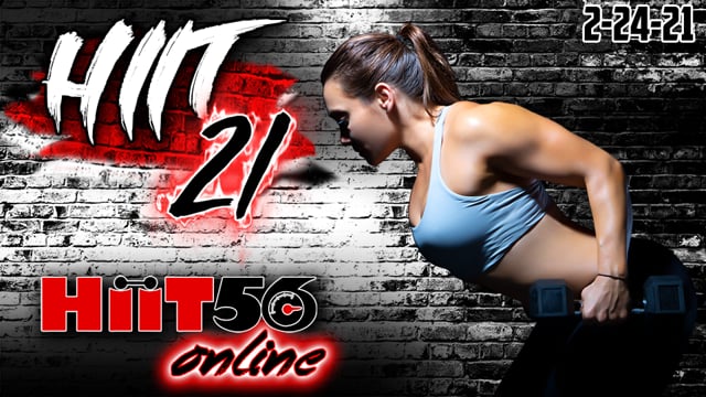 HIIT 21 | MASSIVE CALORIE BLAST | Mashup | with Pam | 2-24-21
