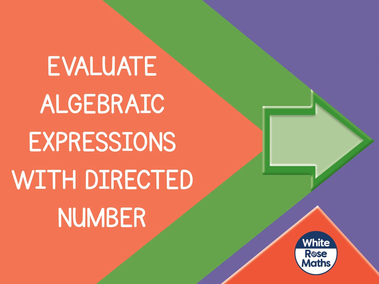 Spr7 4 9 Evaluate Algebraic Expressions With Directed Number On Vimeo