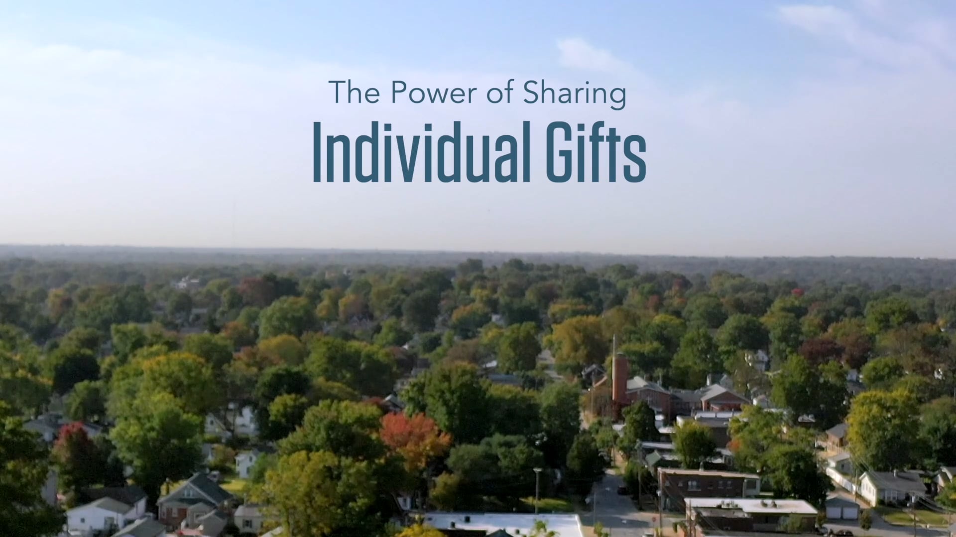 The Power of Sharing individual Gifts