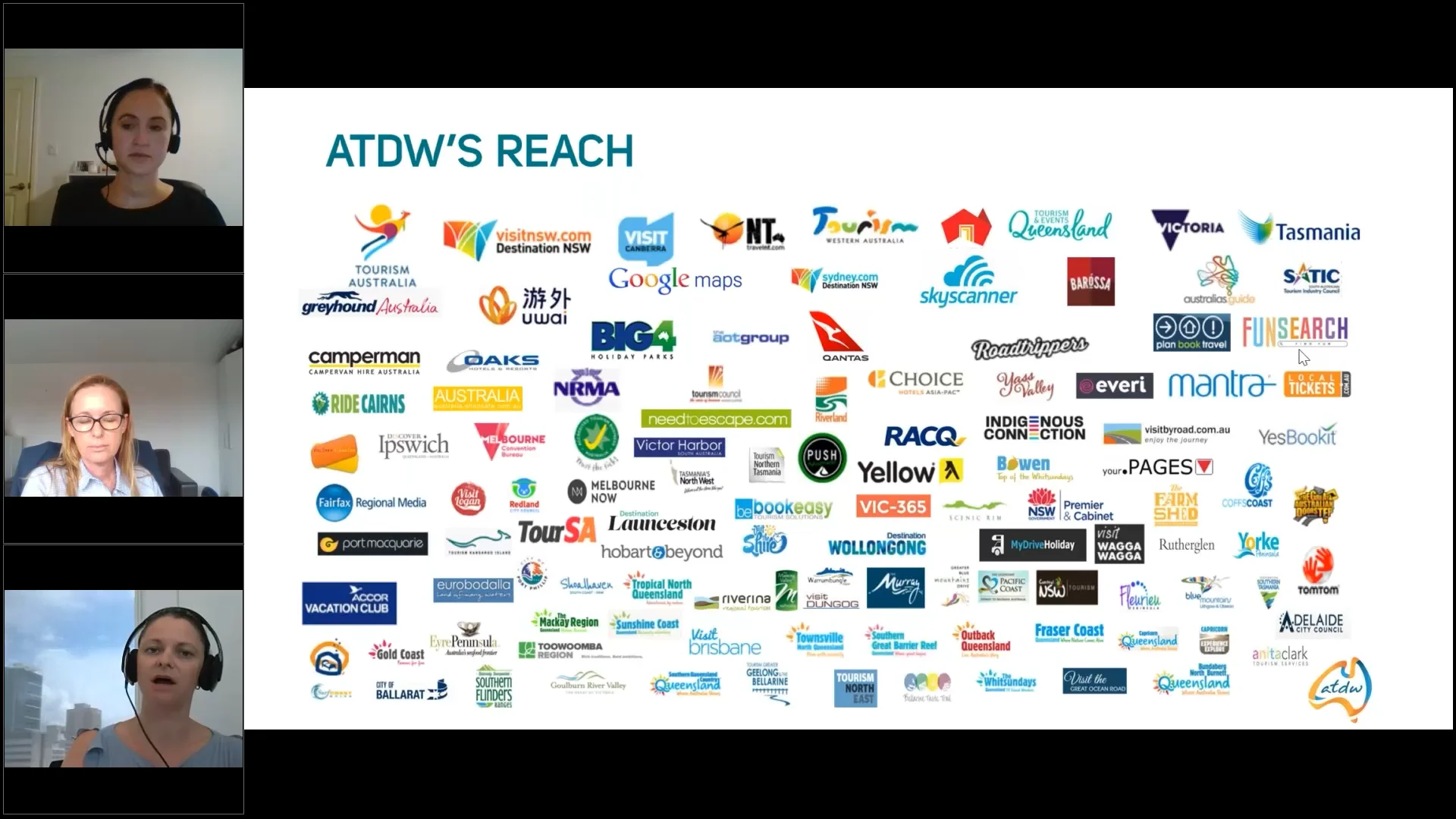 Webinar: Australian Tourism Data Warehouse (ATDW) on Vimeo