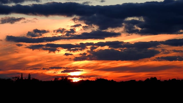 Sunset Clouds Sky - Free video on Pixabay