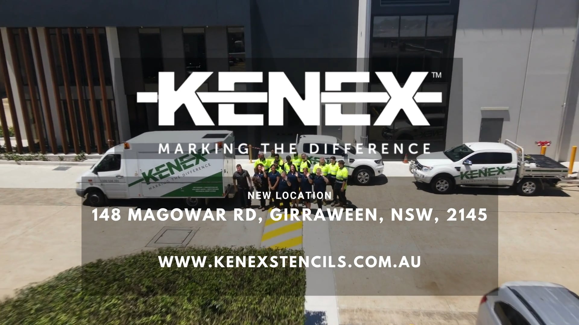 Kenex Stencils - Your Line Marking Specialists on Vimeo