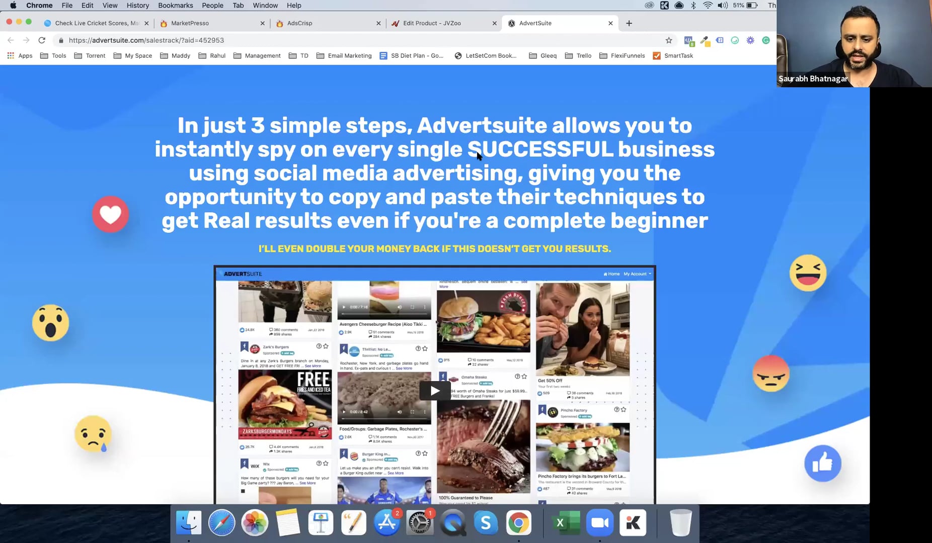 Can i have some copywrite and FB post and ads for free on Vimeo