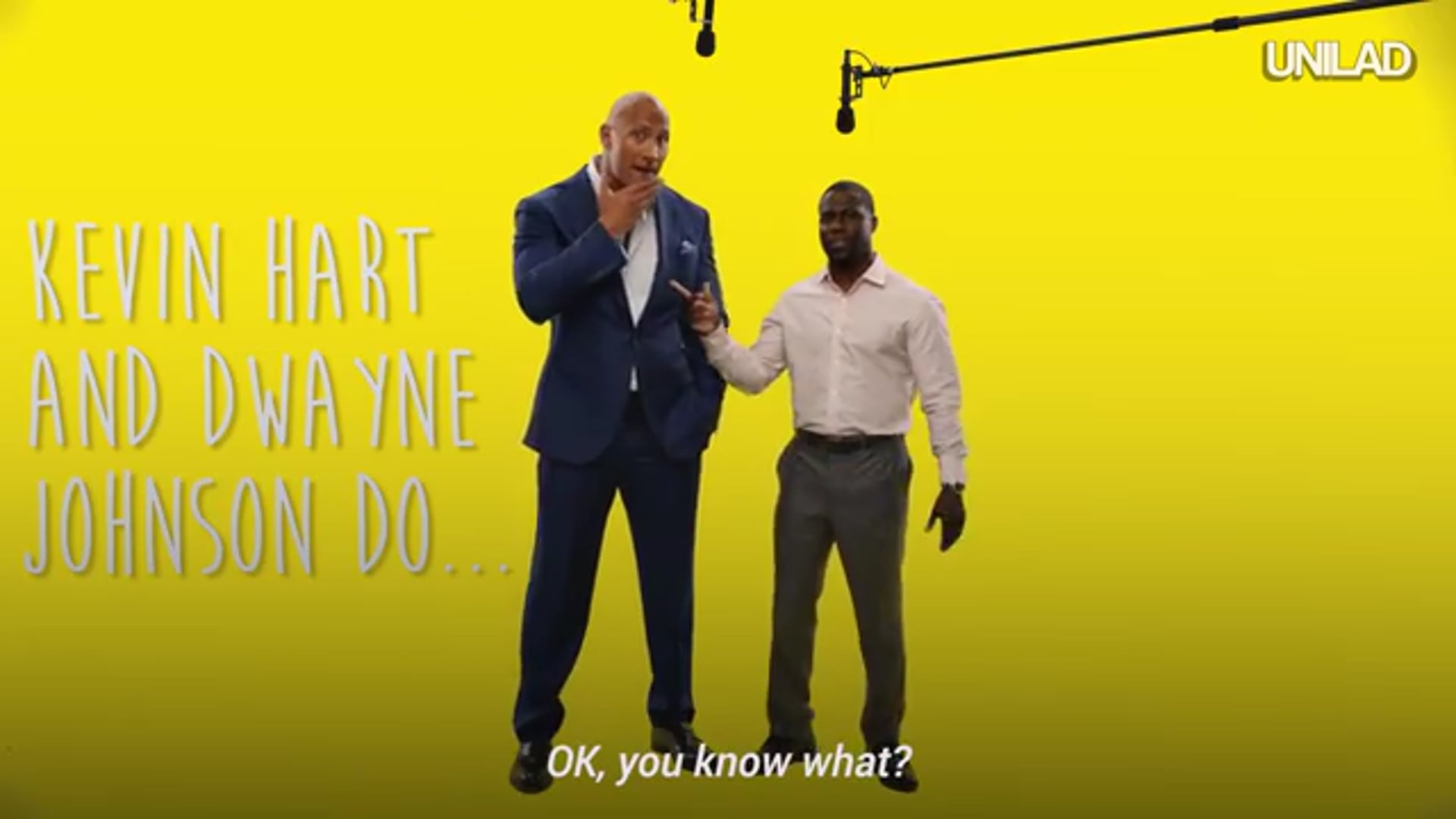 Kevin Hart & The Rock Do The Notebook
