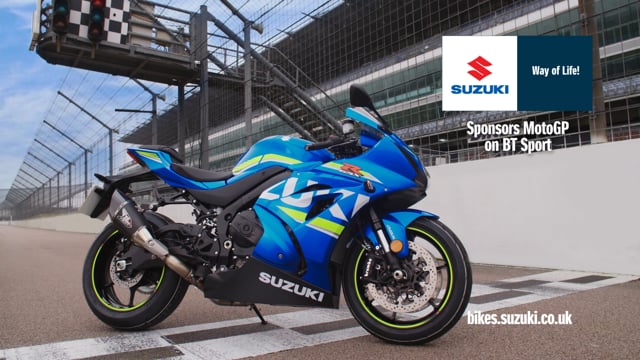 Suzuki Moto GP Ad Bumpers