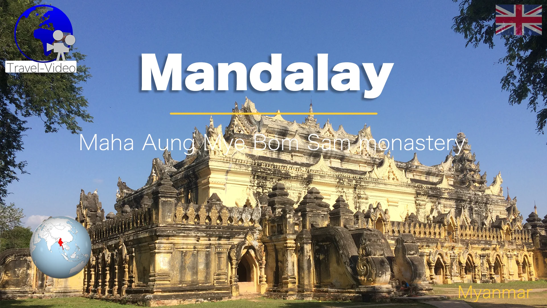 Mandalay, Maha Aung Mye Bom San monastery • Myanmar