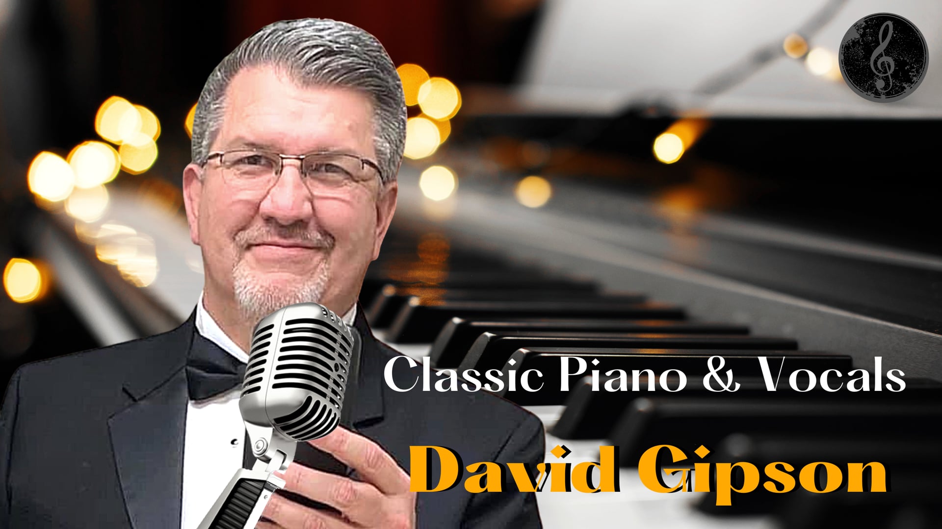 Promotional video thumbnail 2 for David Gipson - Classic Piano & Vocals