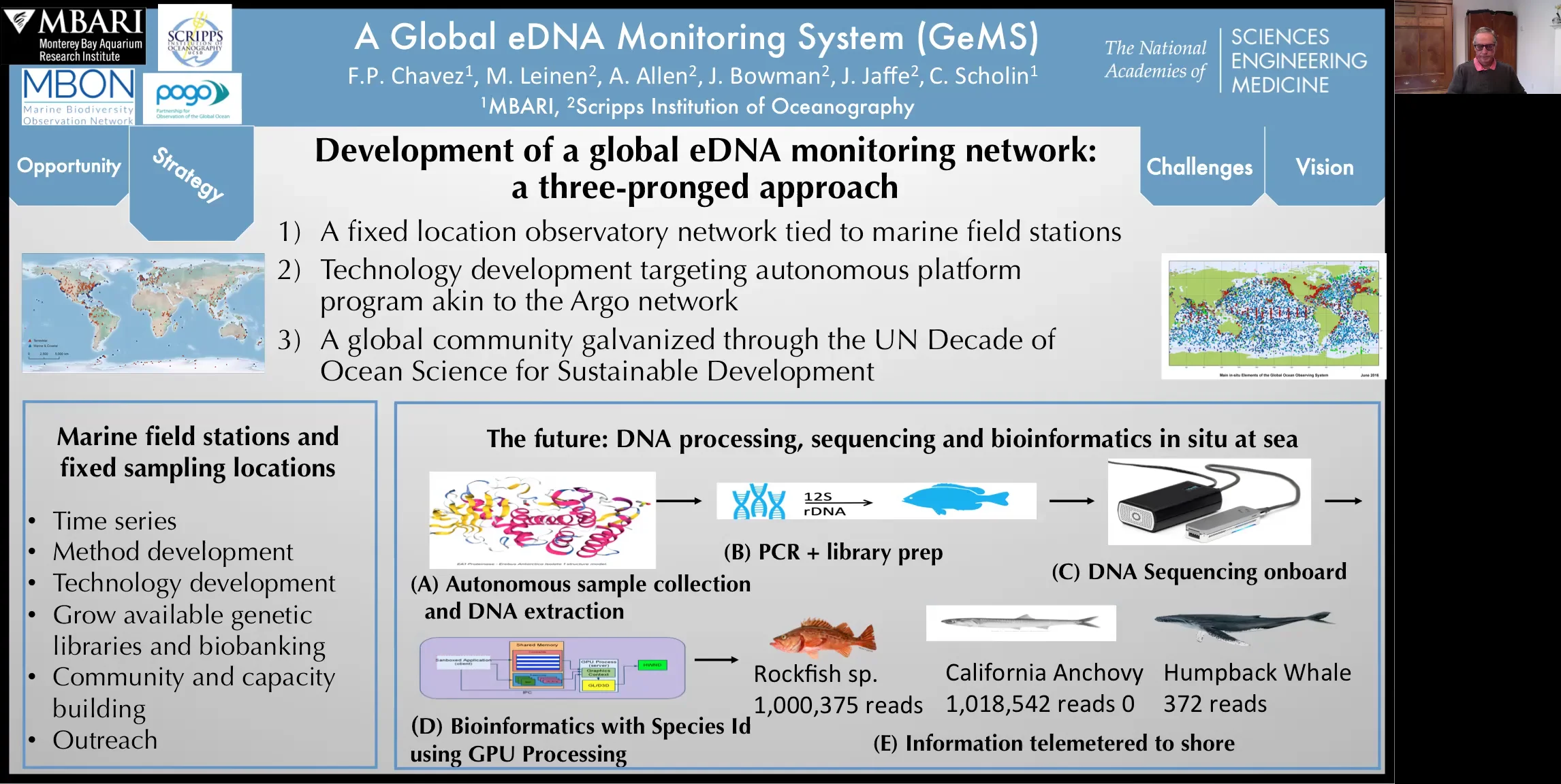 A Global eDNA Monitoring System (GeMS) on Vimeo