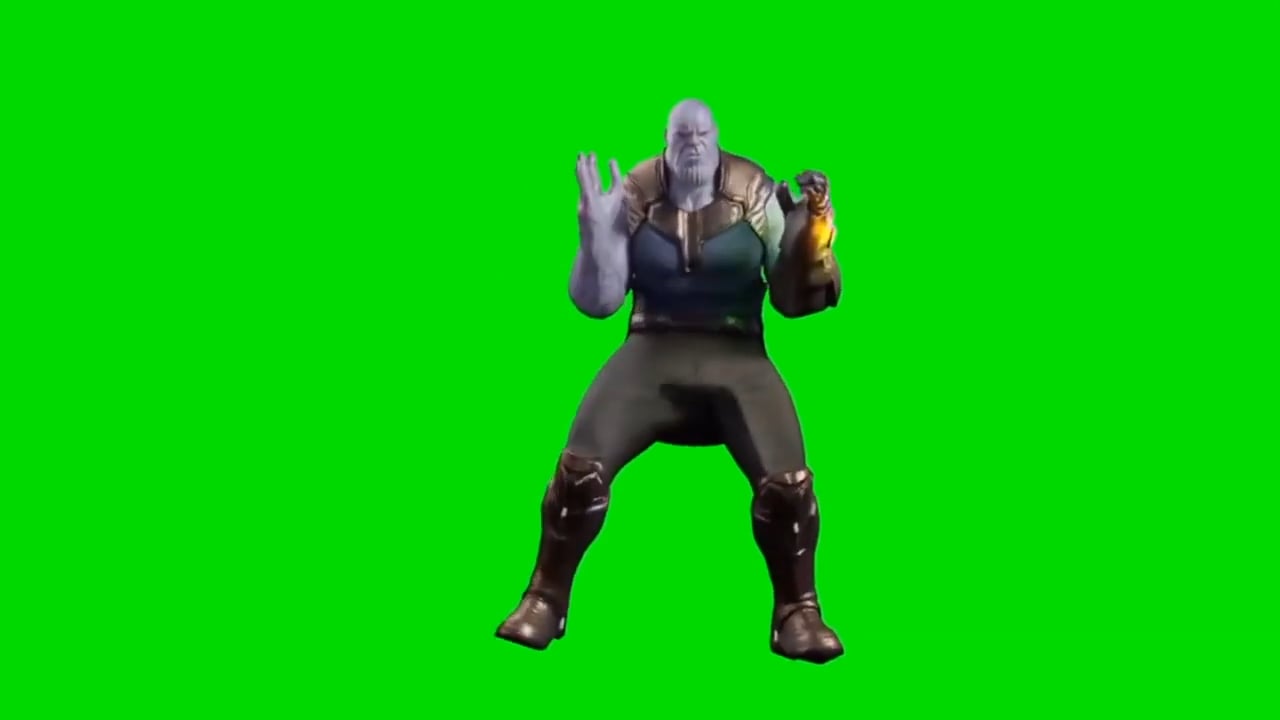 Thanos Twerking Green Screen Mp On Vimeo