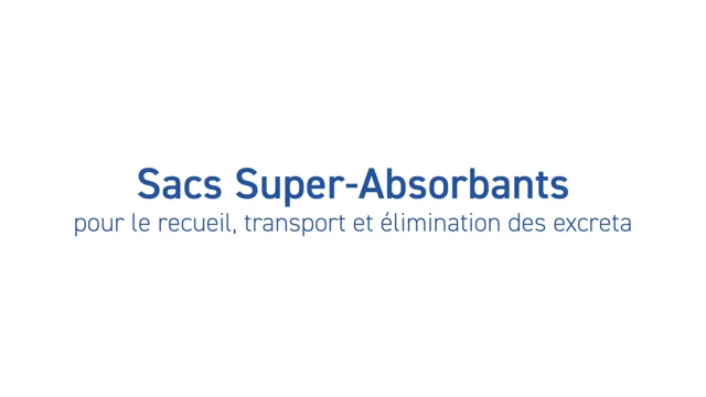 Protège bassin ultra-absorbant Dr Helewa - 20 sacs absorbants