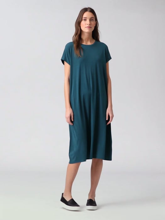 Silk jersey outlet dress