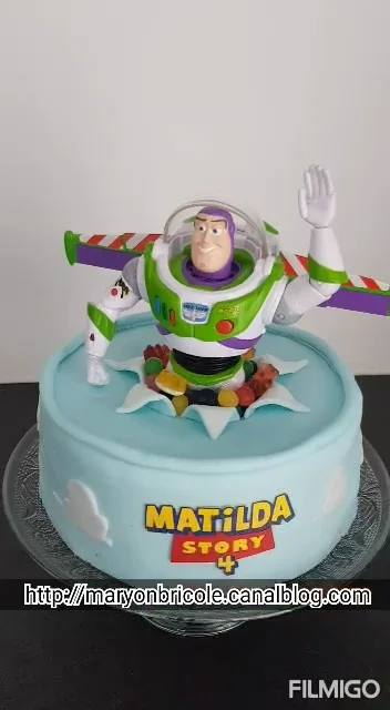 Gâteau Toy Story Buzz l'Eclair