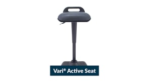 Vari Active Seat – Silla de escritorio ajustable – Taburete ergonómico de  escritorio de oficina con rango dinámico de movimiento – Fomenta una buena