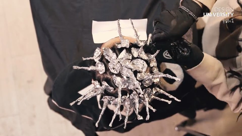 第三集 錫紙燙髮技巧與燙貼毛流