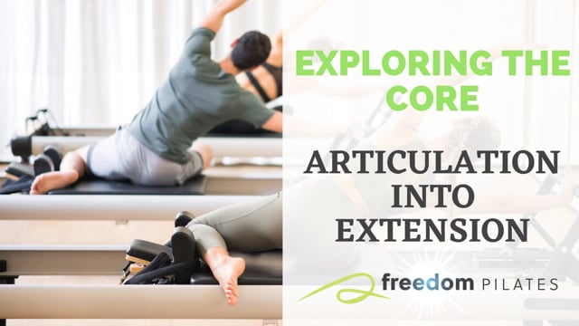 Move Well - Articulation into Extension (27mins)