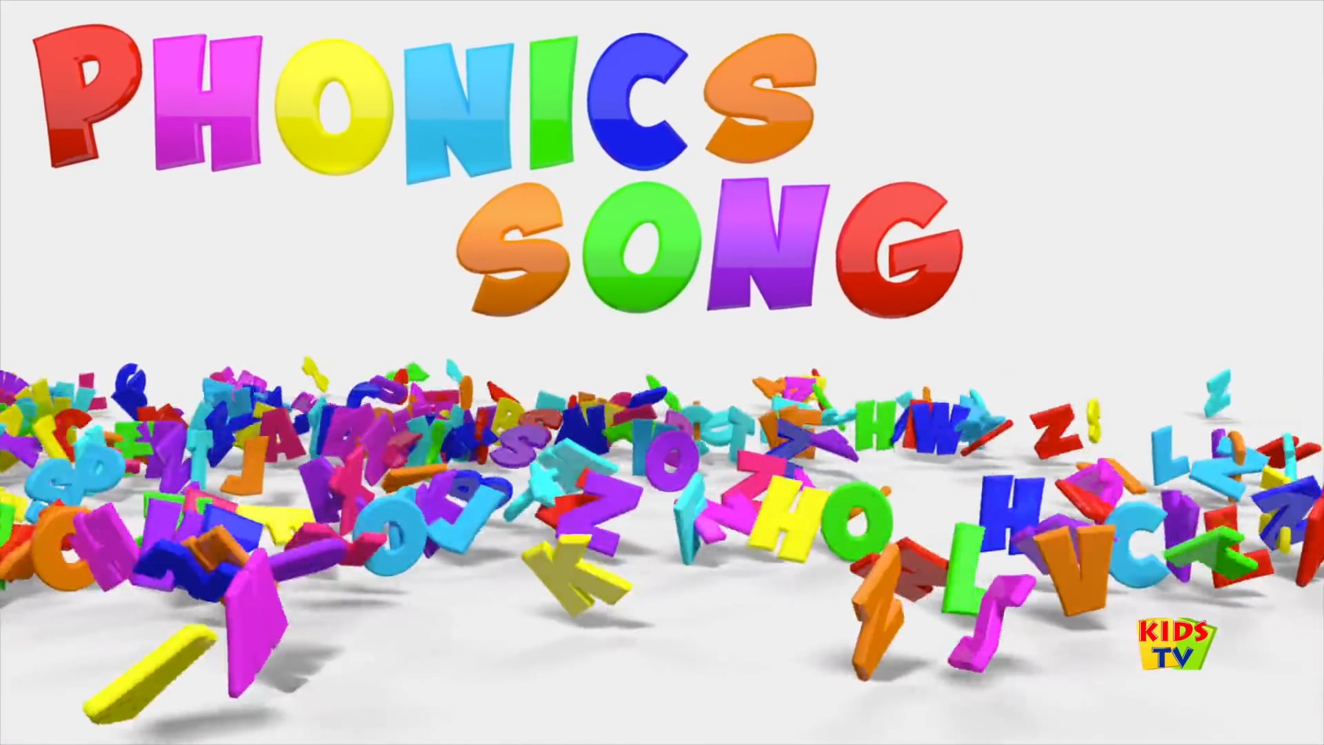 Phonics song abc song 3d nursery rhymes baby videos abc songs