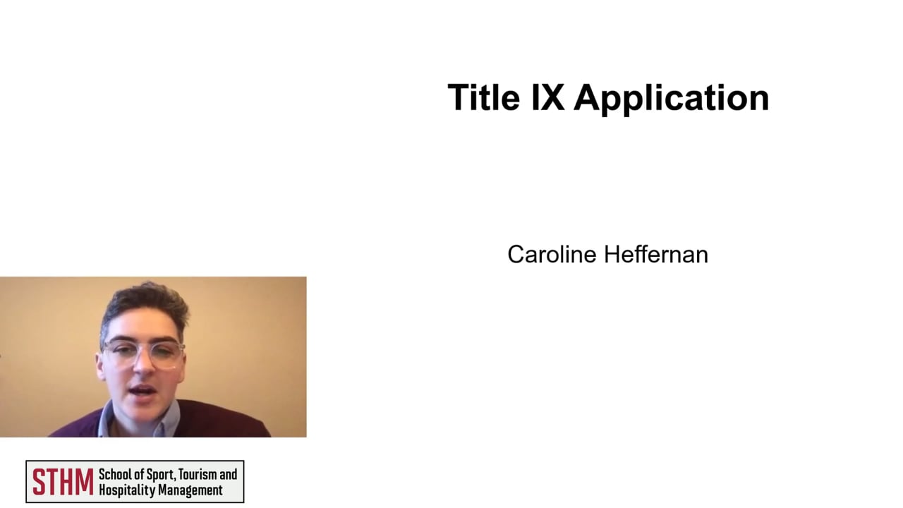 Title IX Application