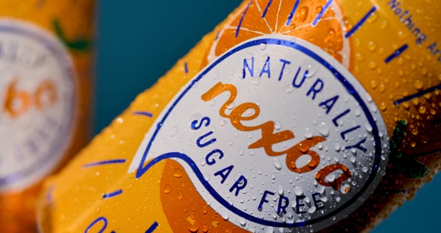 Nexba sugar free Orange drink