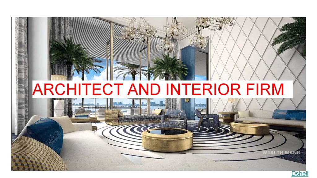 ARCHITECT AND INTERIOR FIRM on Vimeo