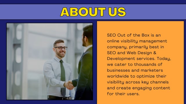 Affordable SEO Agency| Best SEO Agency  - SEO Out Of The Box