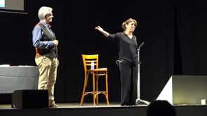 Màrius Serra i Roser Calafell inauguren La vila del llibre 2021 a l'Escala
