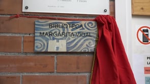 La biblioteca de l'institut és des d'ara la Biblioteca Margarita Vidal