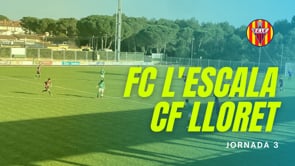 Resum FC l'Escala 0 - 0 CF Lloret