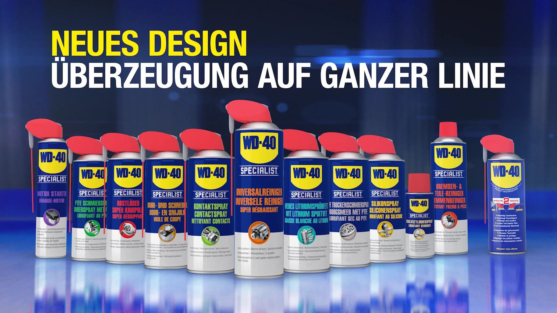 WD-40 SPECIALIST Neues Design