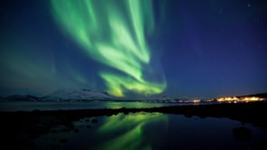 Aurora Borealis timelapse HD