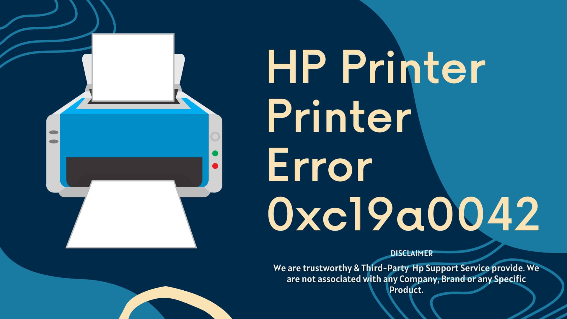 HP Printer Error Code Oxc19a0042 on Vimeo
