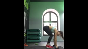 Burpees With Dumbbell Press
