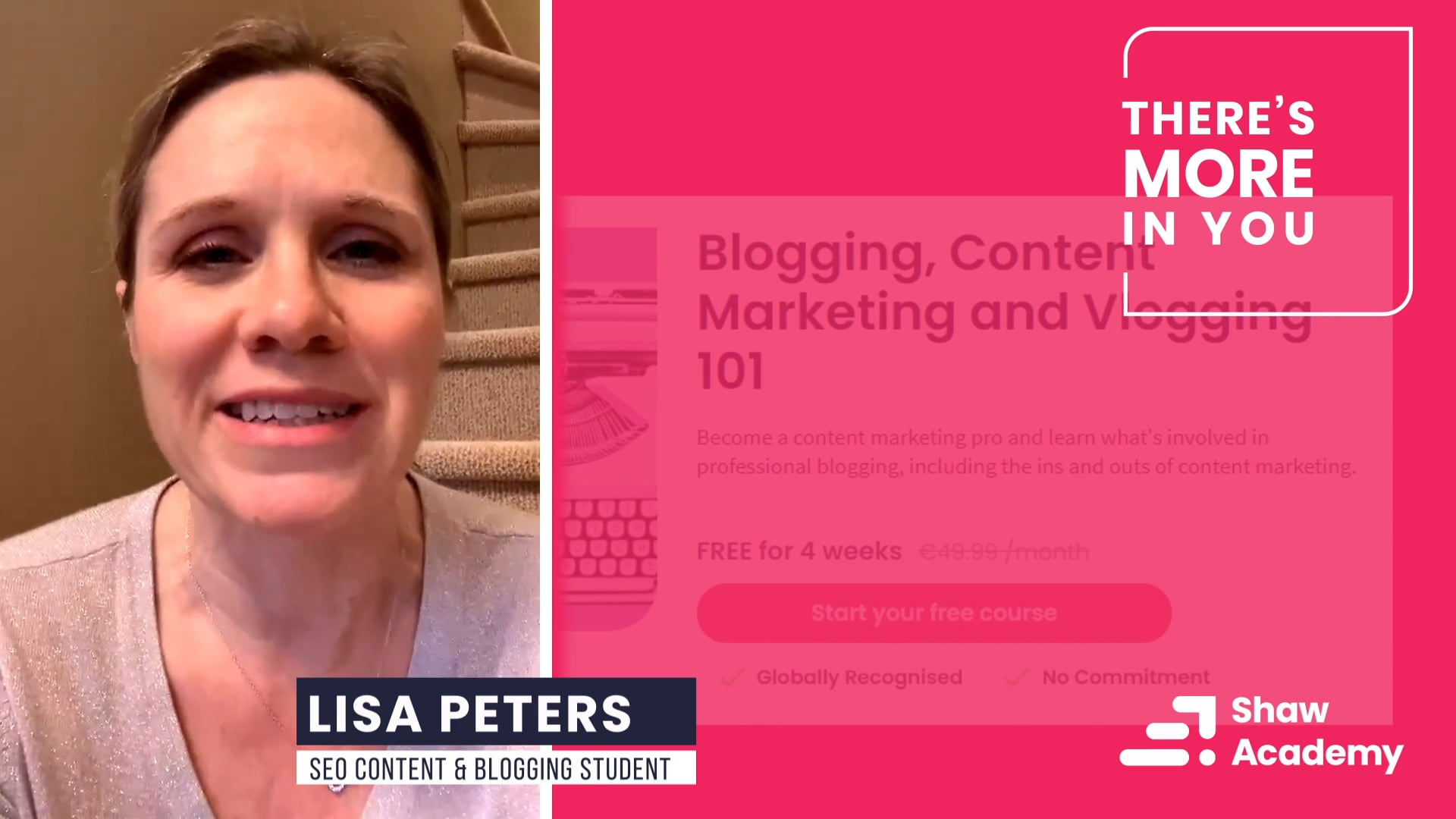 Lisa Peters Testimonial_v02 (1) on Vimeo
