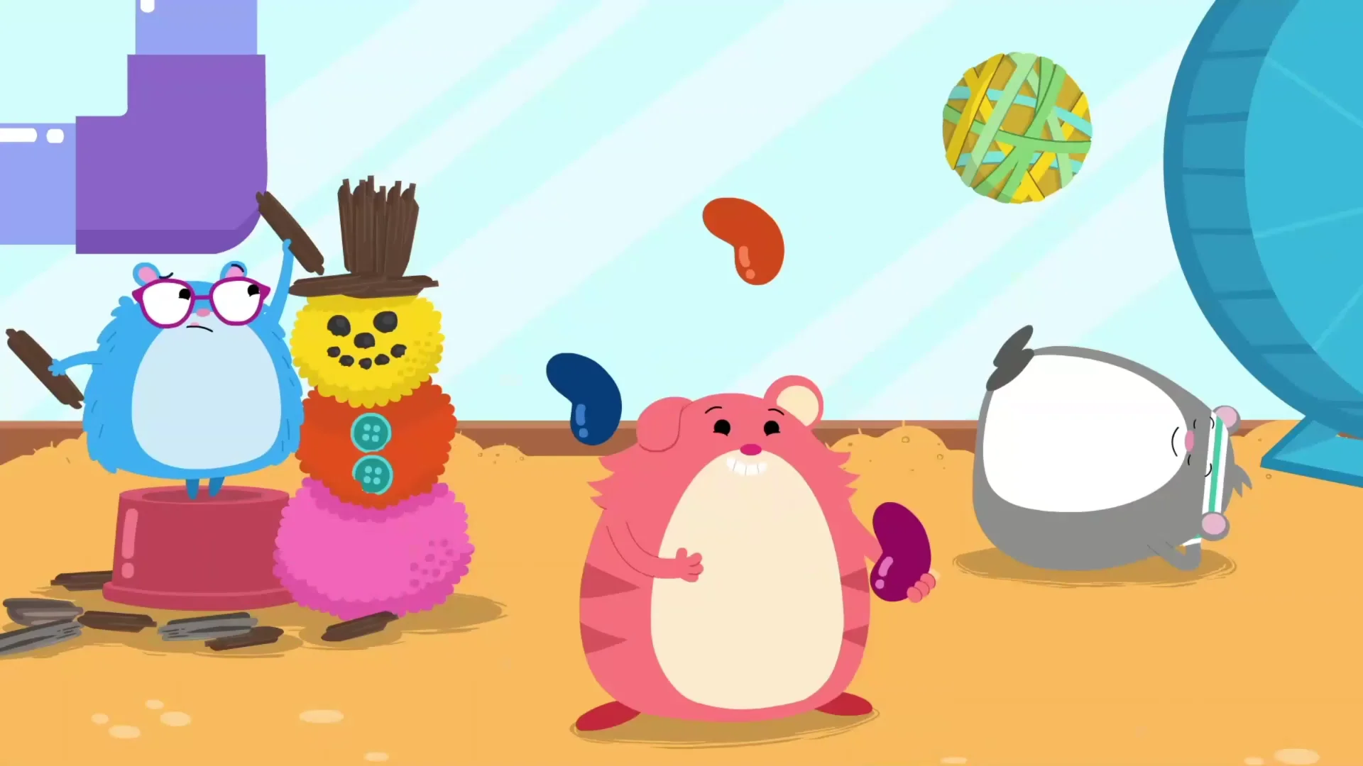 Play New Games like Team Hamster on the PBS KIDS Games App!