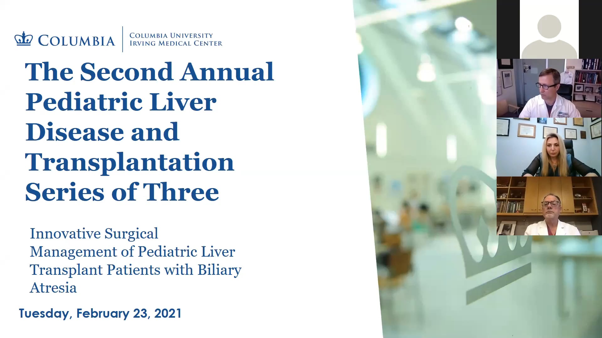 The Second Annual Pediatric Liver Disease And Transplantation ...