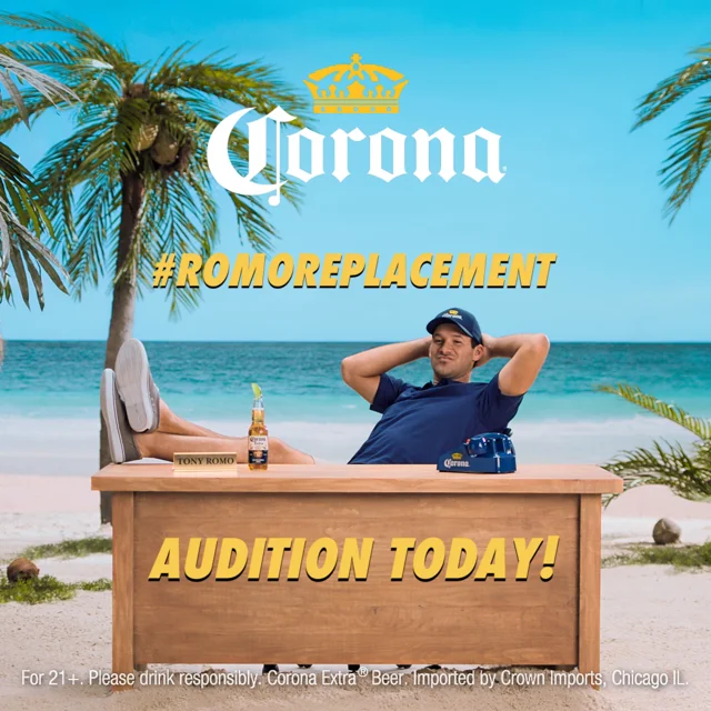 Tony Romo is Manning the Corona Hotline