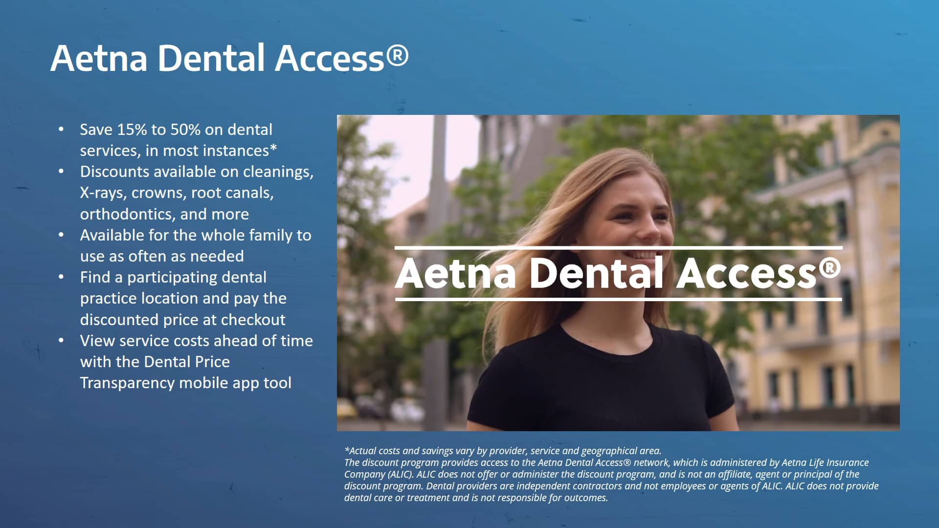 Aetna Dental Access MBW on Vimeo