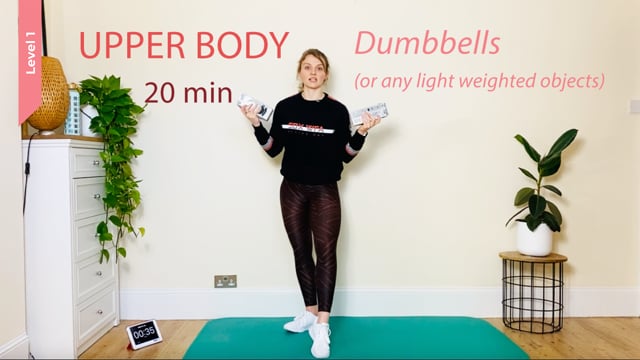 20 MIN | DUMBBELL | Upper Body