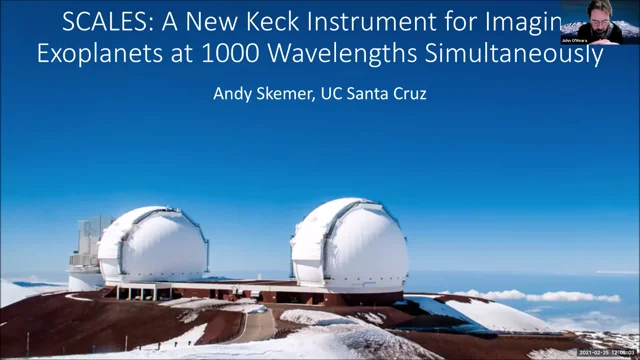 Keck Observatory Donor Salon: SCALES: A New Keck Instrument for Imaging  Exoplanets at 1000 Wavelengths Simultaneously