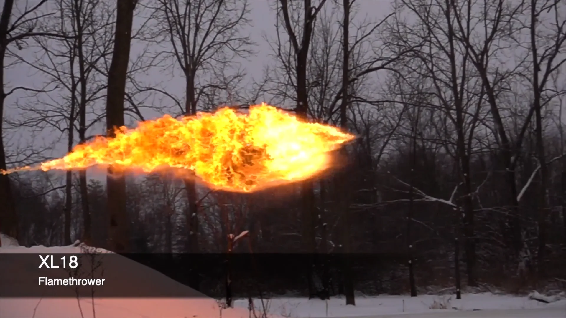 X15 Flamethrower Vs Xl18 Flamethrower Throwflame Comparison On Vimeo