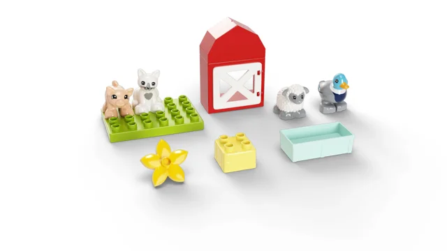 LEGO 10949 Duplo Granja y Animales, Para Niños a Partir de 2 Años