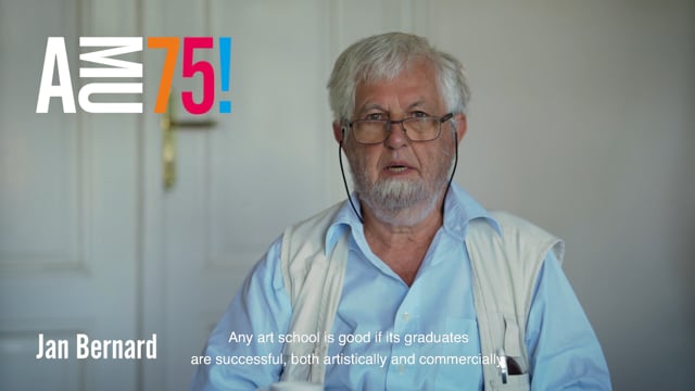 Z Filmové a televizní fakulty AMU posílá přání profesor Jan Bernard, pedagog, historik, a teoretik filmového umění.